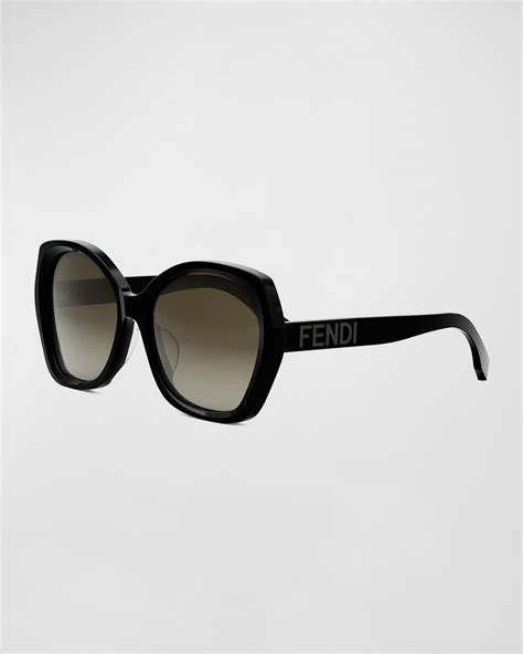 fendi 47mm butterfly sunglasses|fendi sunglasses discounted.